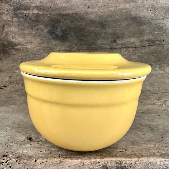 Emile Henry Dining Emile Henry Butter Keeper Bell Crock Yellow